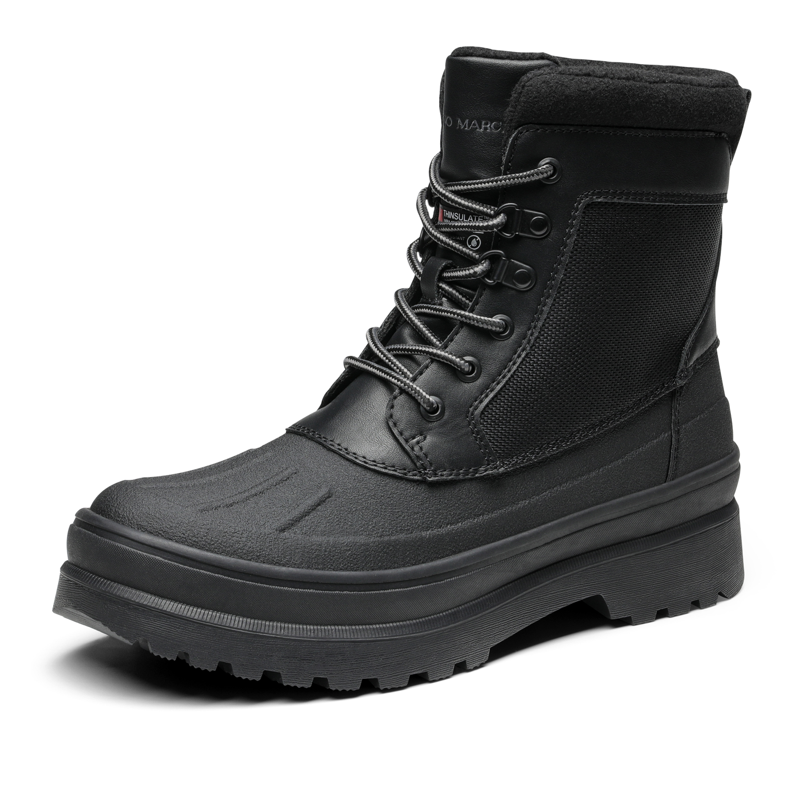 Men’s Insulated Waterproof Snow Boots Warm Fur Lined Outdoor Winter Boot