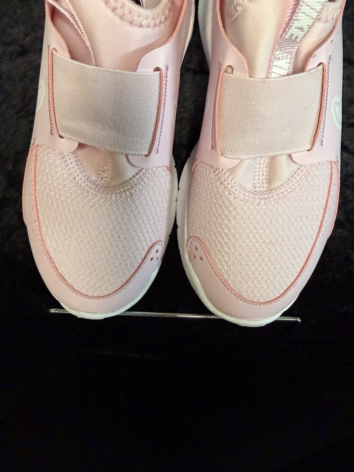 Nike Flex Runner Unisex Kids Slip-On Sneakers Pink/White US 12.5C