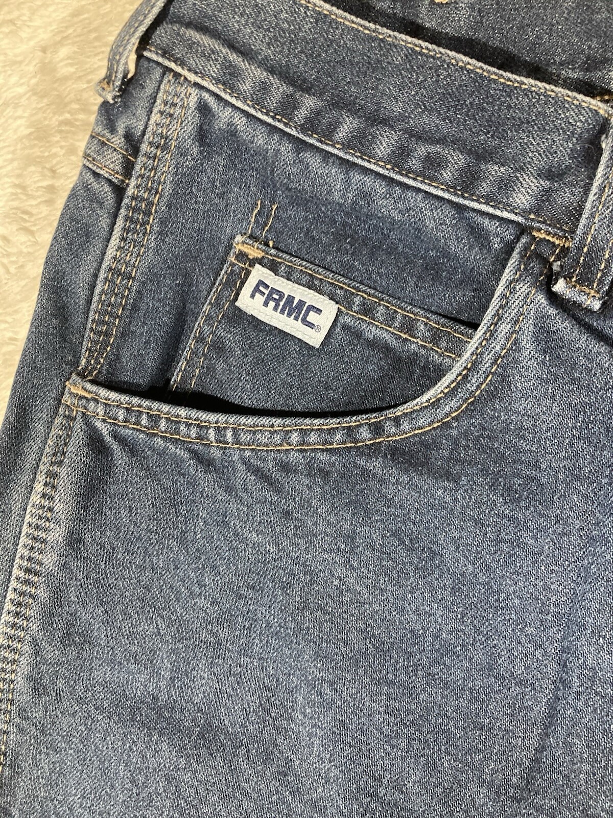 Tyndale FR Flame Resist Jeans Men Sz 38x30FRMC Relax Fit Carpenter F290T