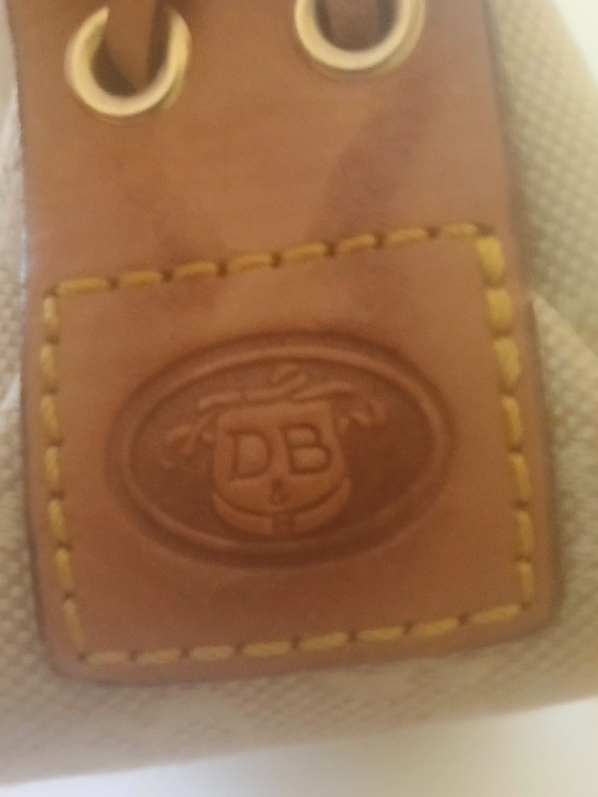Dooney Bourke Logo Tasle Handle Bag