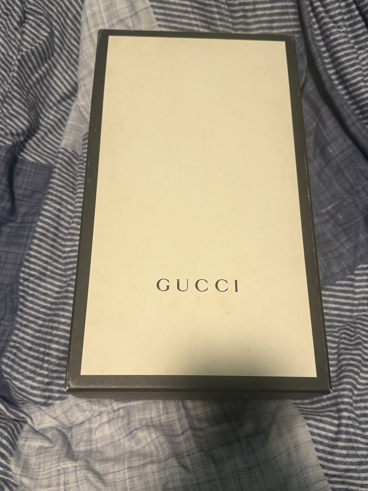 Gucci Web Slides Size US 12 (White/Red/Green)