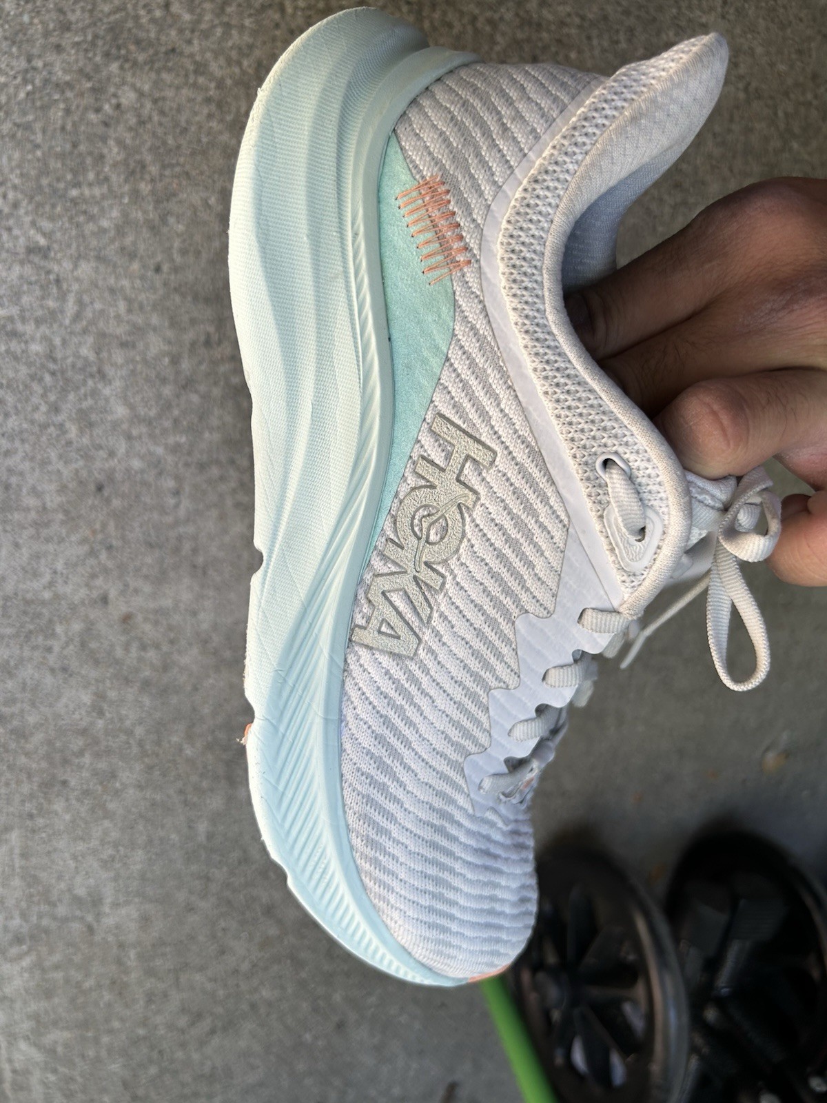 Hoka One One Solimar Stardust/ Aqua Breeze US Size Women 9B