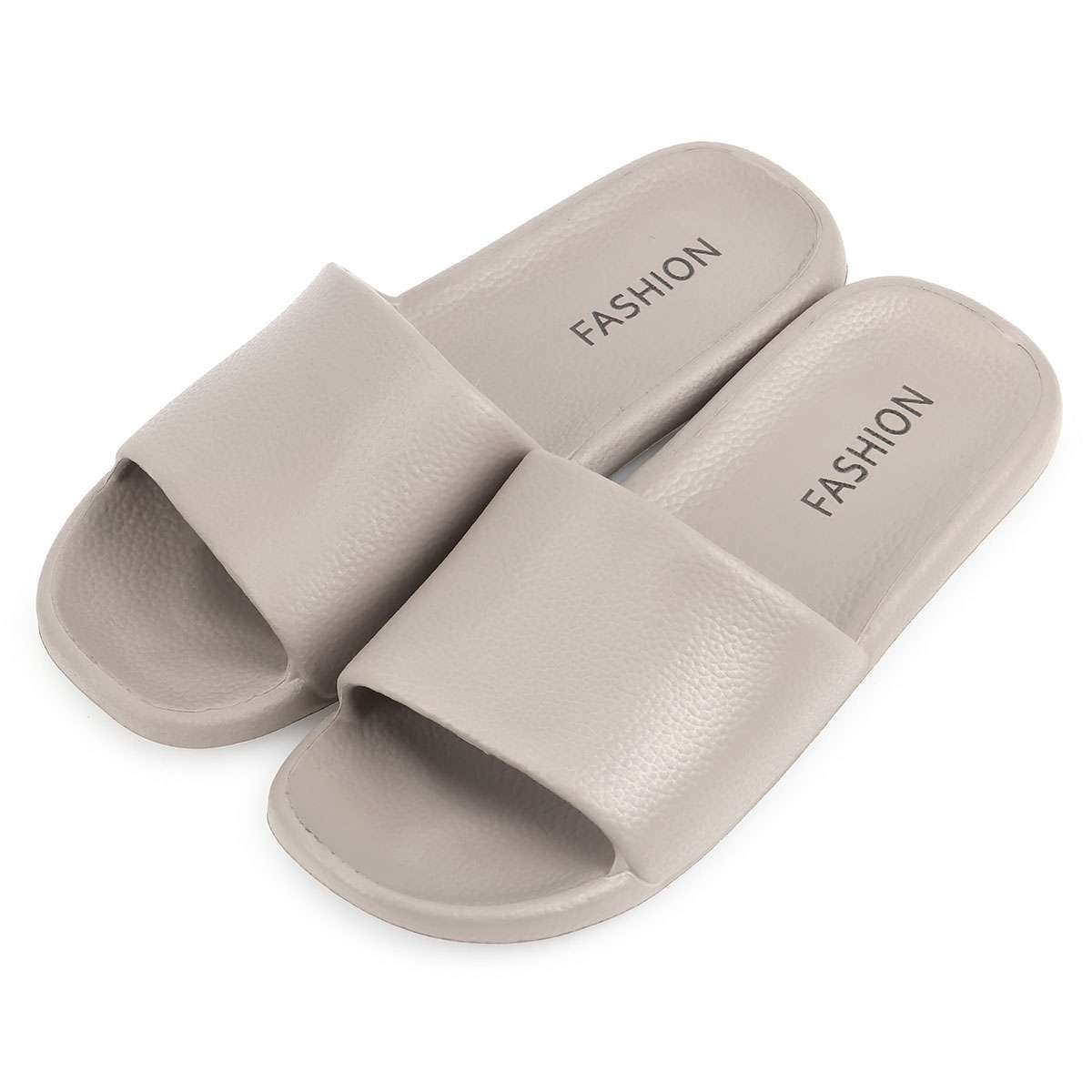 Womens Men Non-Slip Slides Shower Slippers House Sandals Bathroom Shoes Durable