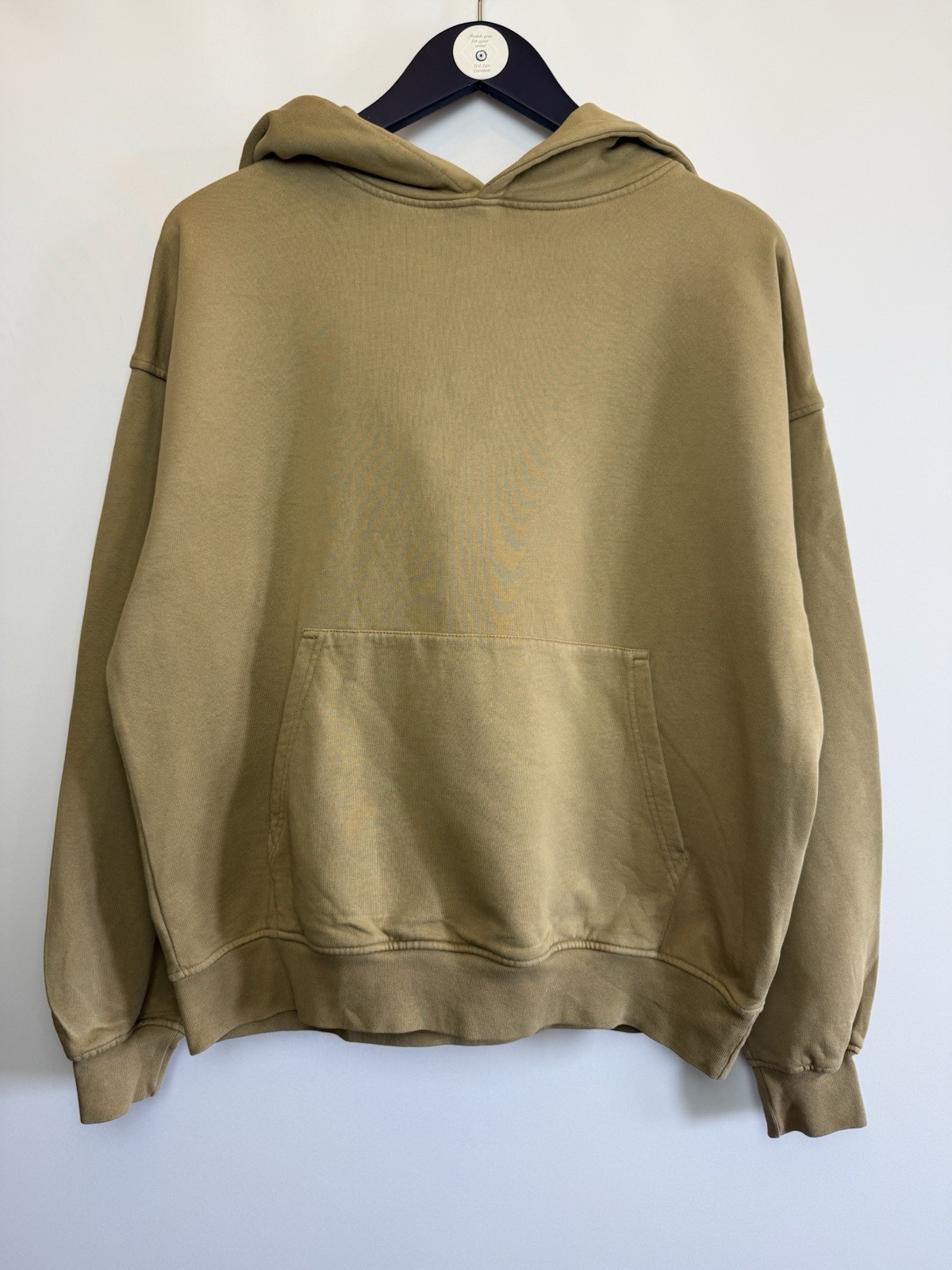 Colourful Standard Men’s XS Brown Classic Organic Cotton Hoodie Oversized Fit