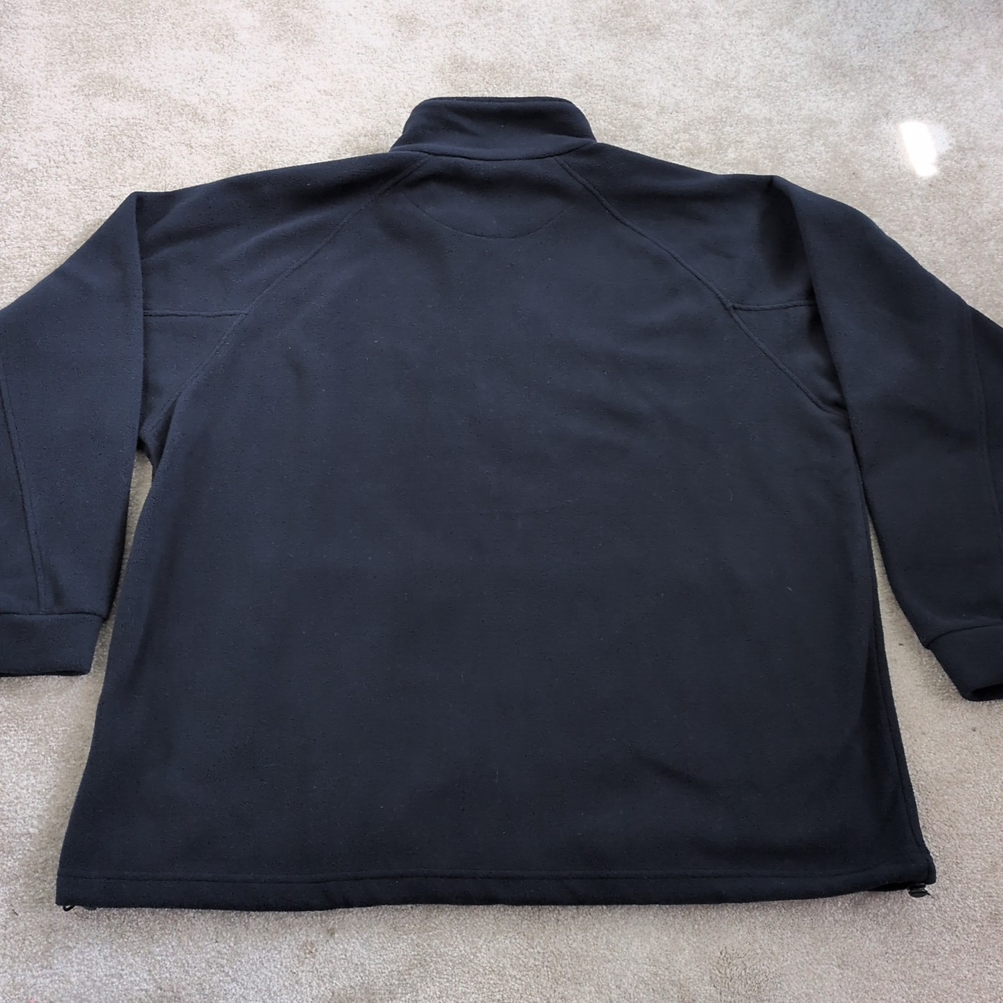 Regatta Thor III navy men’s full-zip anti-pill quick-dry fleece #TRF532 XXL