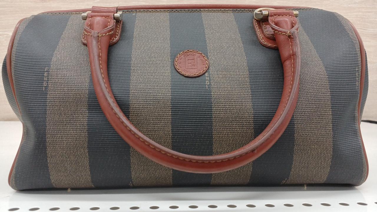 FENDI Pecan Mini Boston Bag 10.6 inch
