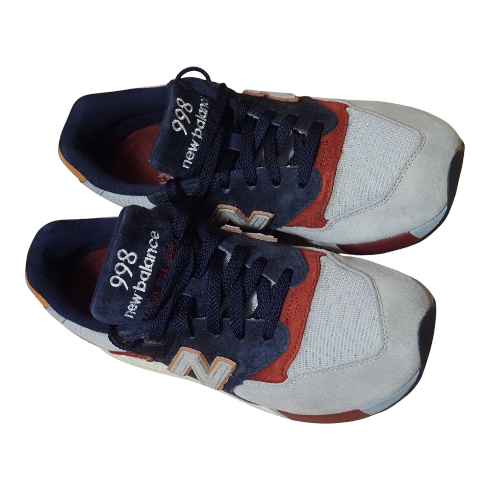 Size 8.5 – New Balance X J. Crew 998CSU Made in USA Hilltop Blues VNDS No Box