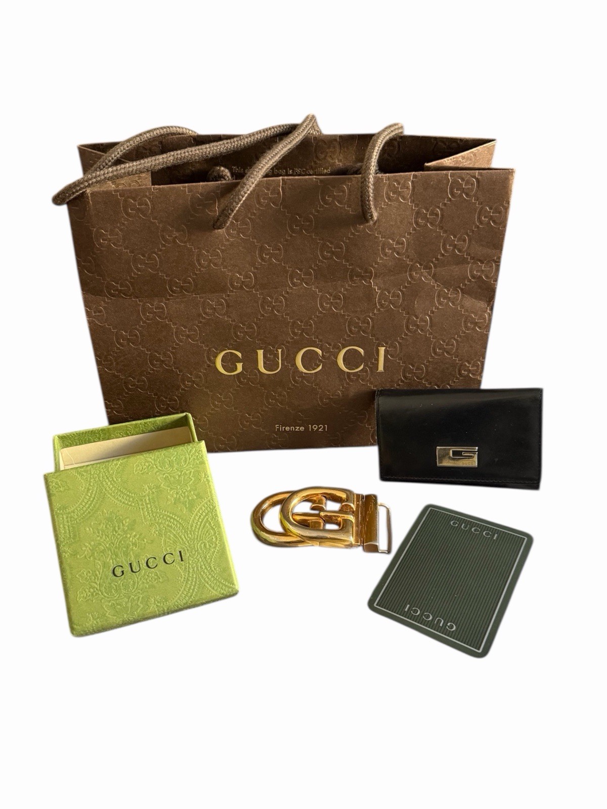 Gucci 5 Piece Bundle Includes Items Listed & Shown – See Photos & Description