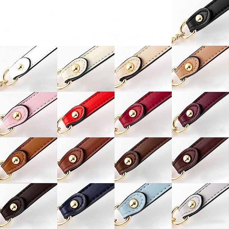 58-200 cm Replacement Retro PU Leather Purse Chain For Handle Shoulder Bag DIY