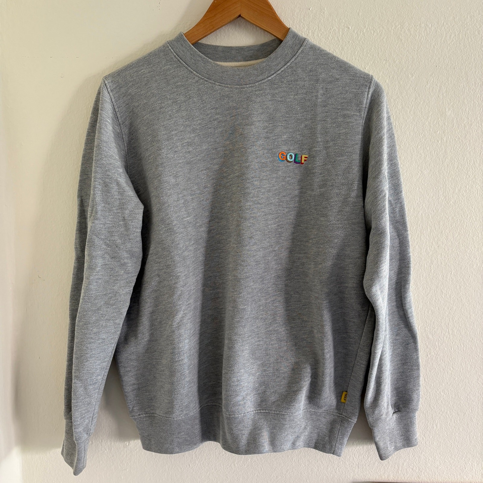 Womens Golfwang (Tyler, The Creator) Grey Cewneck | Size: Small