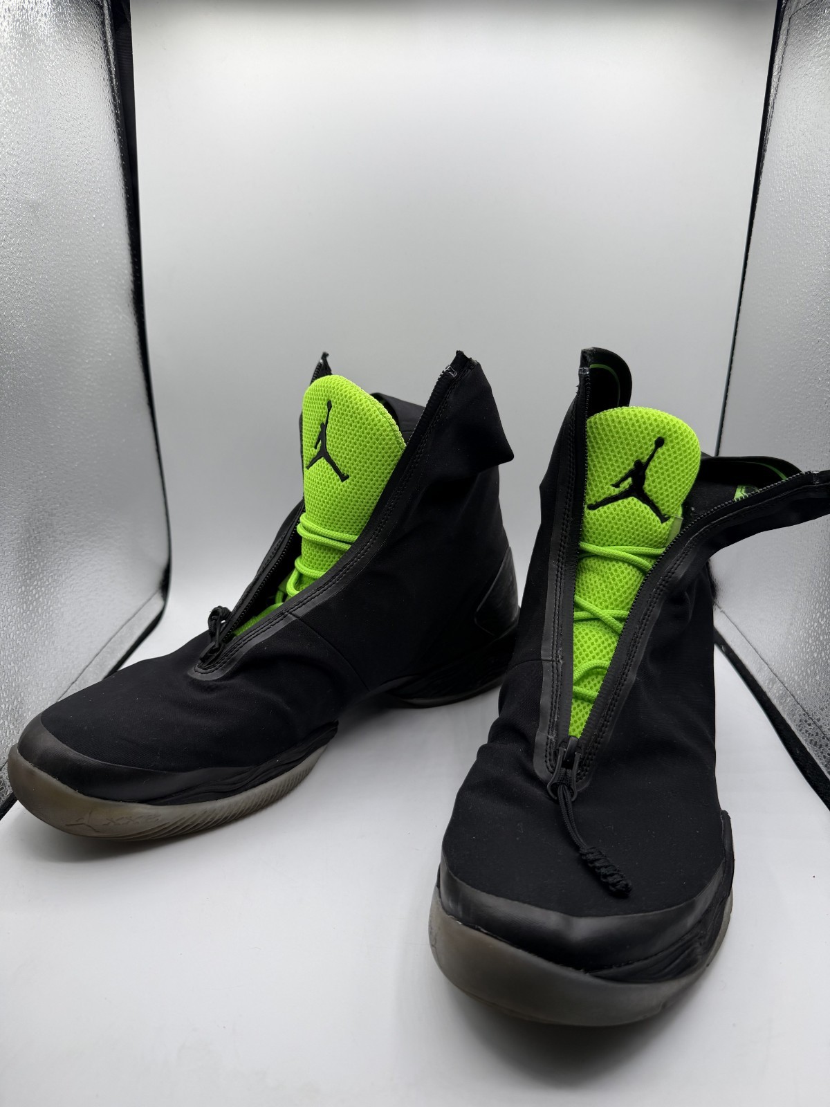 Jordan XX8 Stealth All-Star Black Electric Green Mens 555109-010 Size 12 No Box