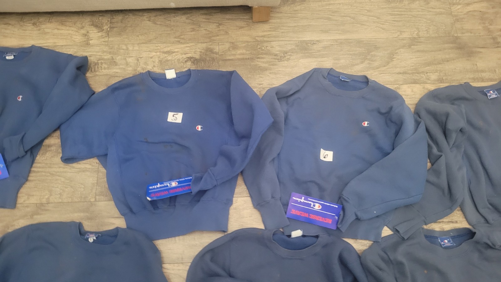 Vintage Champion Reverse Weave Small Made in USA Crewneck Sweatshirt 80s NOS…