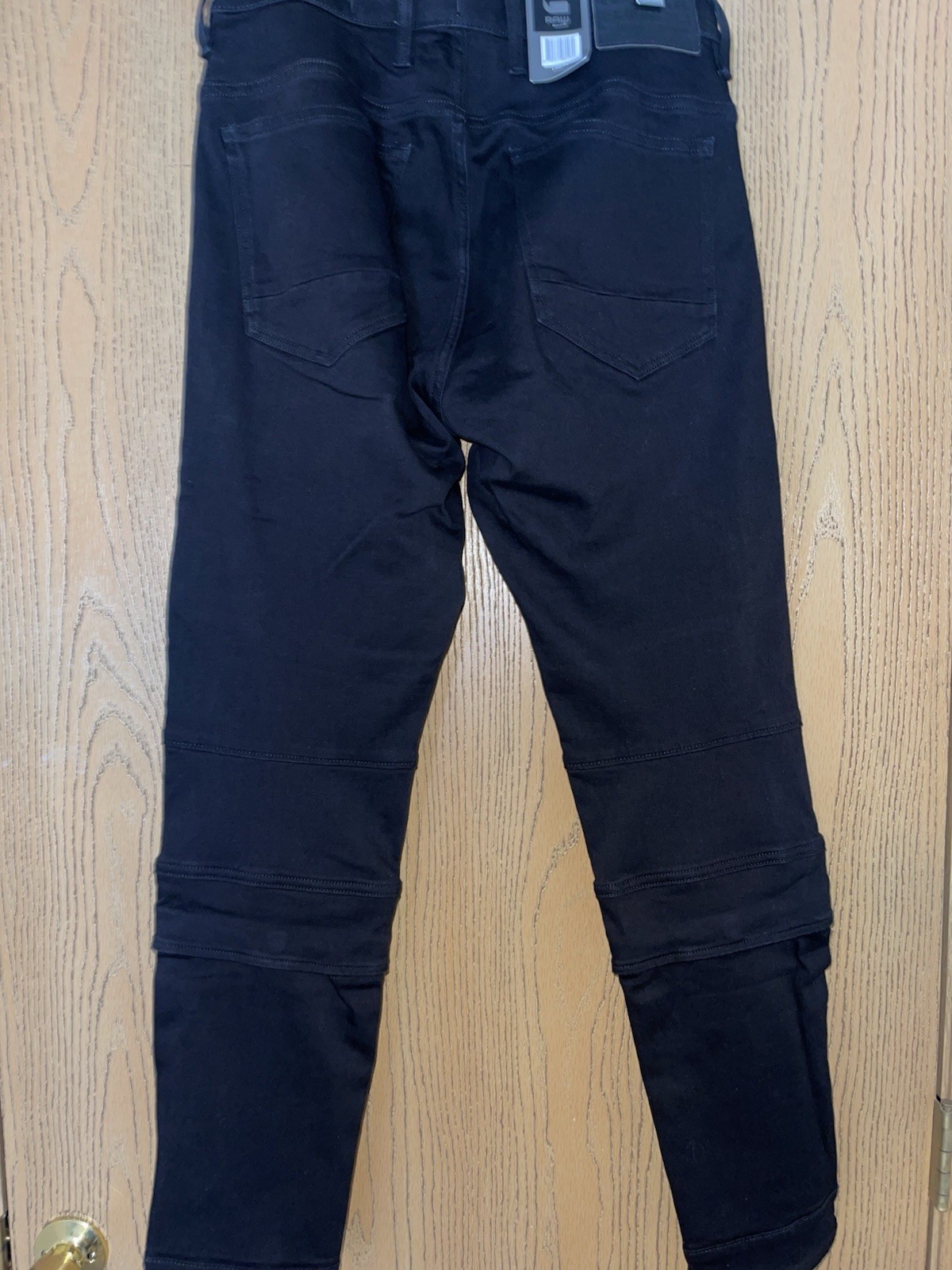 G STAR RAW AIRBLAZE 3D Skinny Mens 31 x 30 Black Stretch Denim Pants