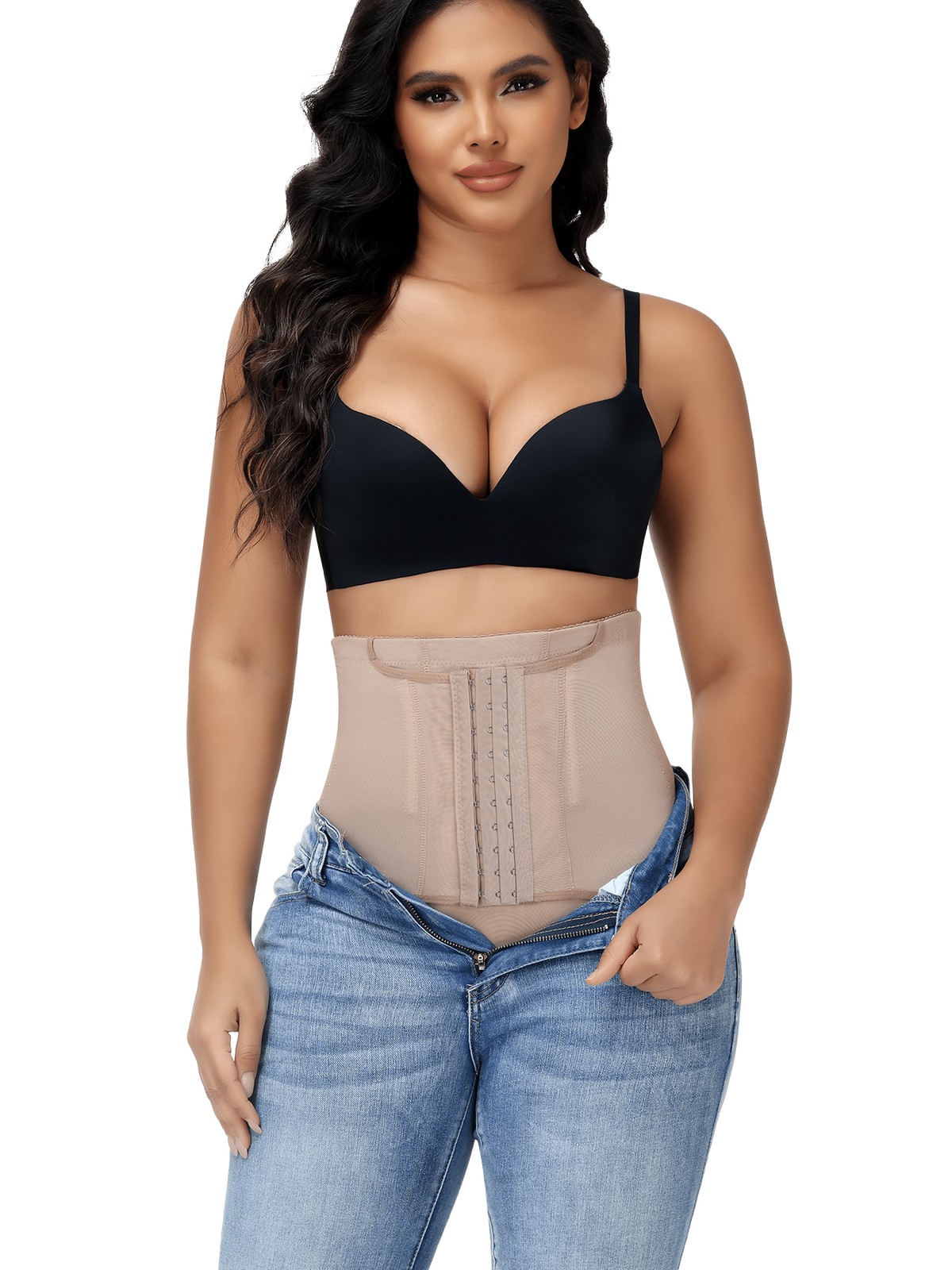 Women High Waisted Butt Lifter Shapewear Panty Girdle Tummy Control Body Shaper