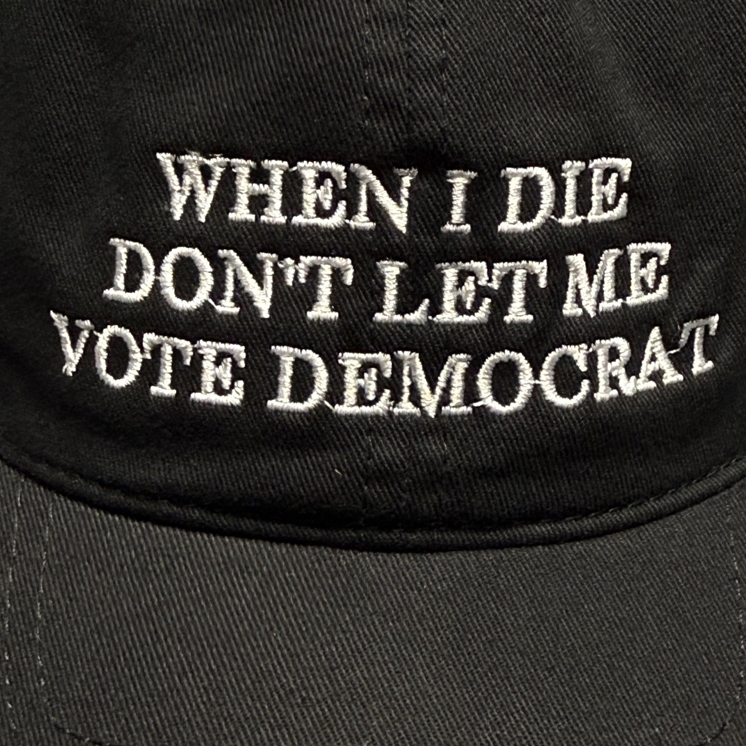 Trump MAGA Democratic Party Republican Voting Potus Black Political Slogan Otto