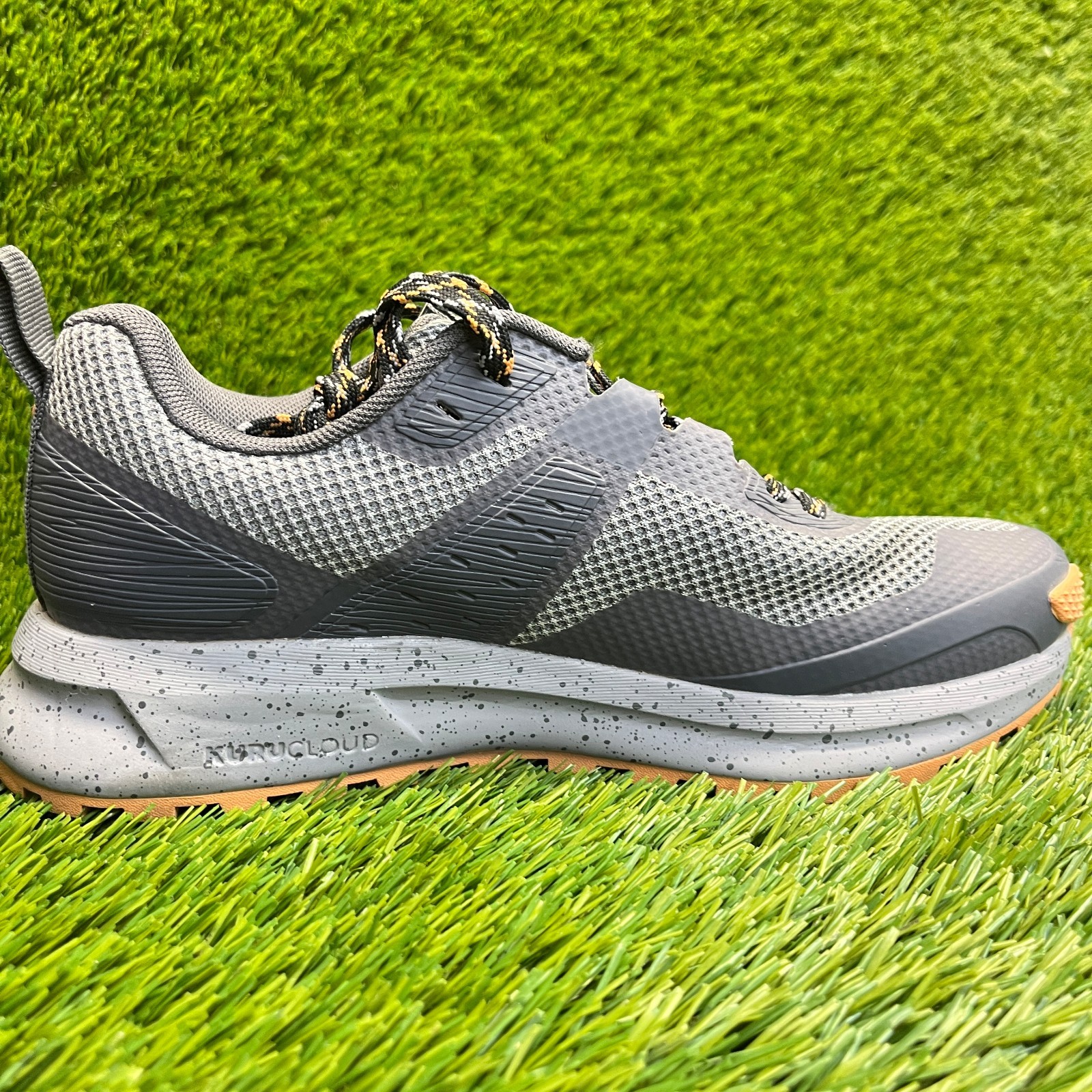 Kuru Atom Womens Size 7 Gray Athletic Trail Running Walking Shoes Sneakers