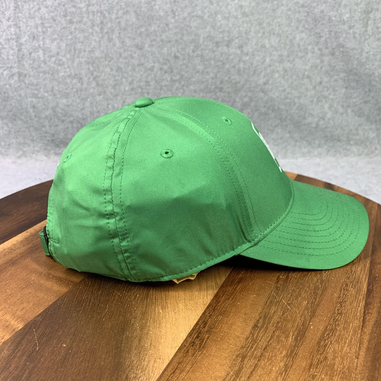 Nike Legacy91 16 Logo Hat Cap Strap Back Green Dri-FIT Golf Mens One Size
