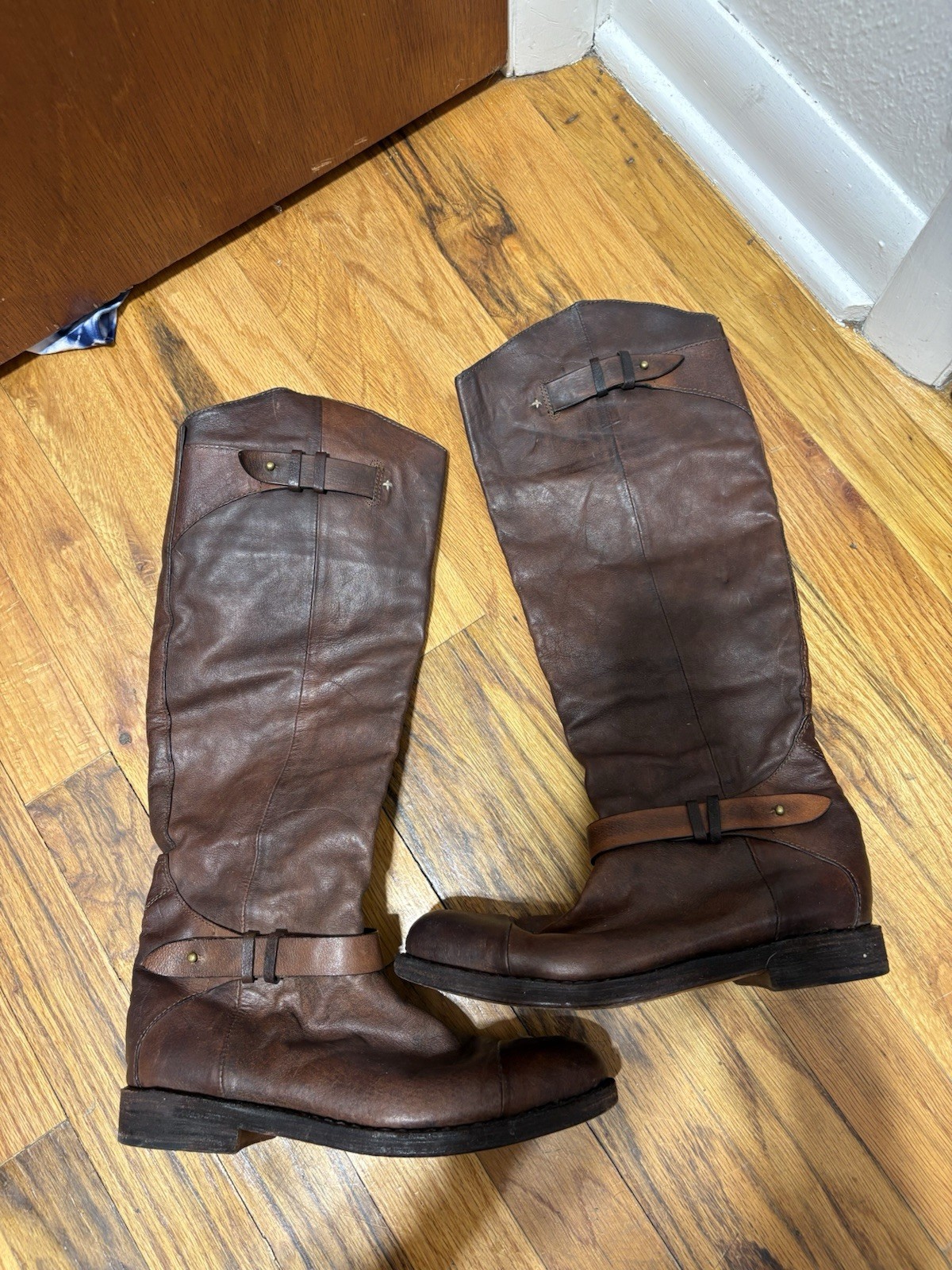 Rag & Bone Knee High Brown Leather Boots Women’s Size 36