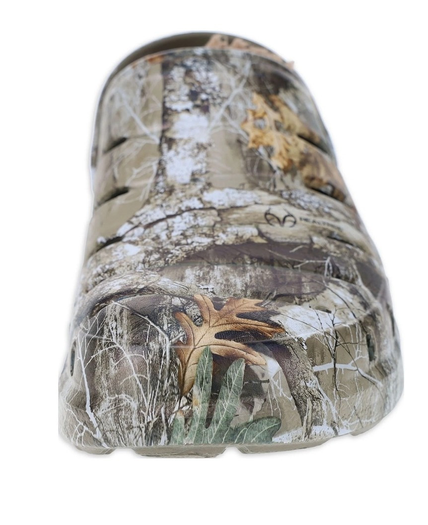 Rugged Shark Men’s Realtree Edge Camo Slip-on Lined EVA Clog Slippers Shoe: 8-13