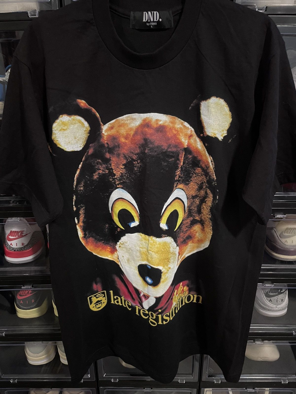 Remake Kanye West Late Registration Rare T shirt basic style NH12347
