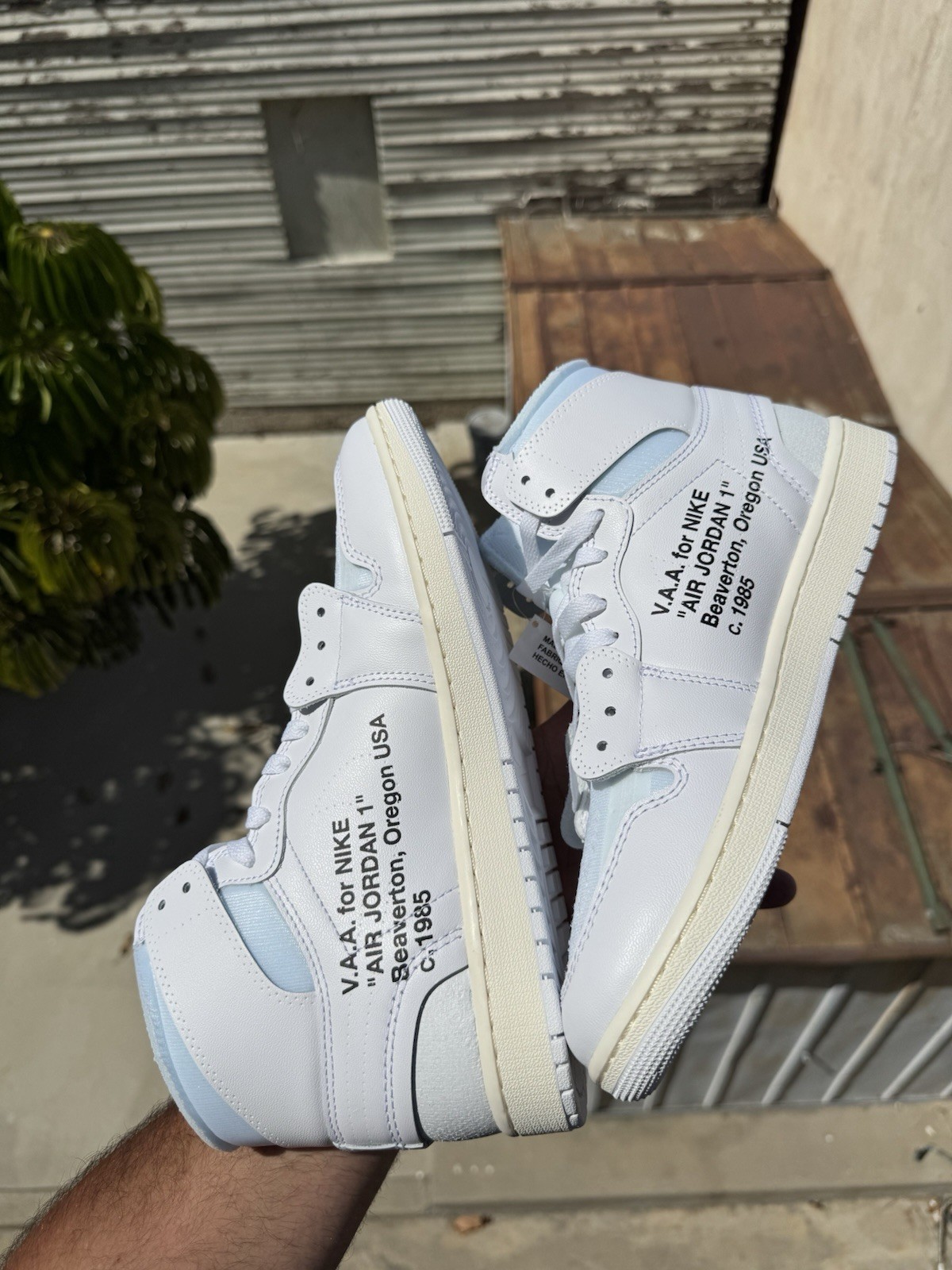Size 10.5 – Virgil Abloh Archive x Air Jordan 1 Retro OG High Alaska