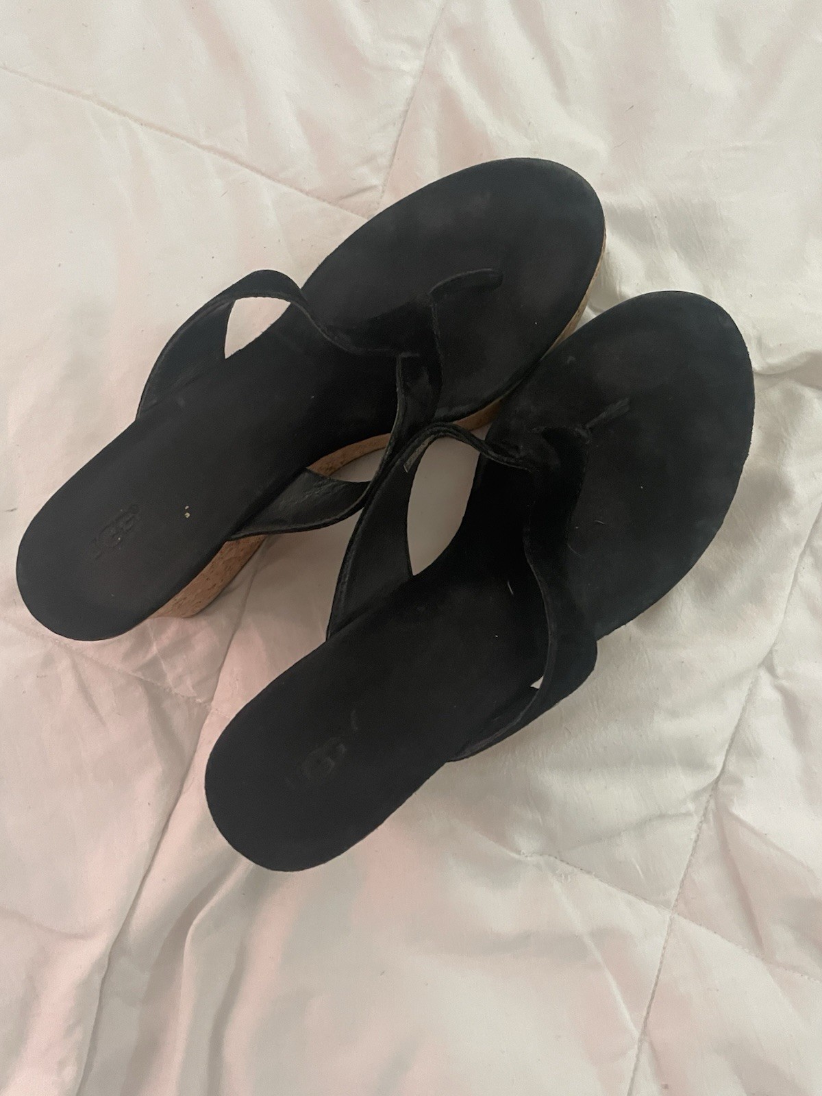 UGG Australia Women’s Wedge Suede Sandals