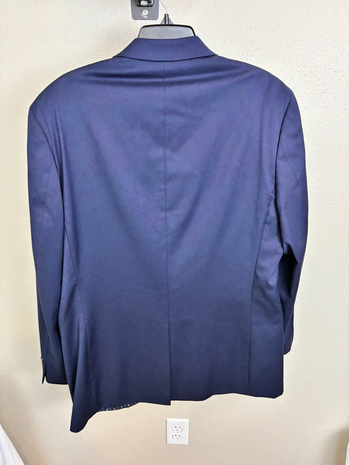 Chaps Deep Blue Jacket 40L Classic Fit 2-Button single Vent Poly/Rayon