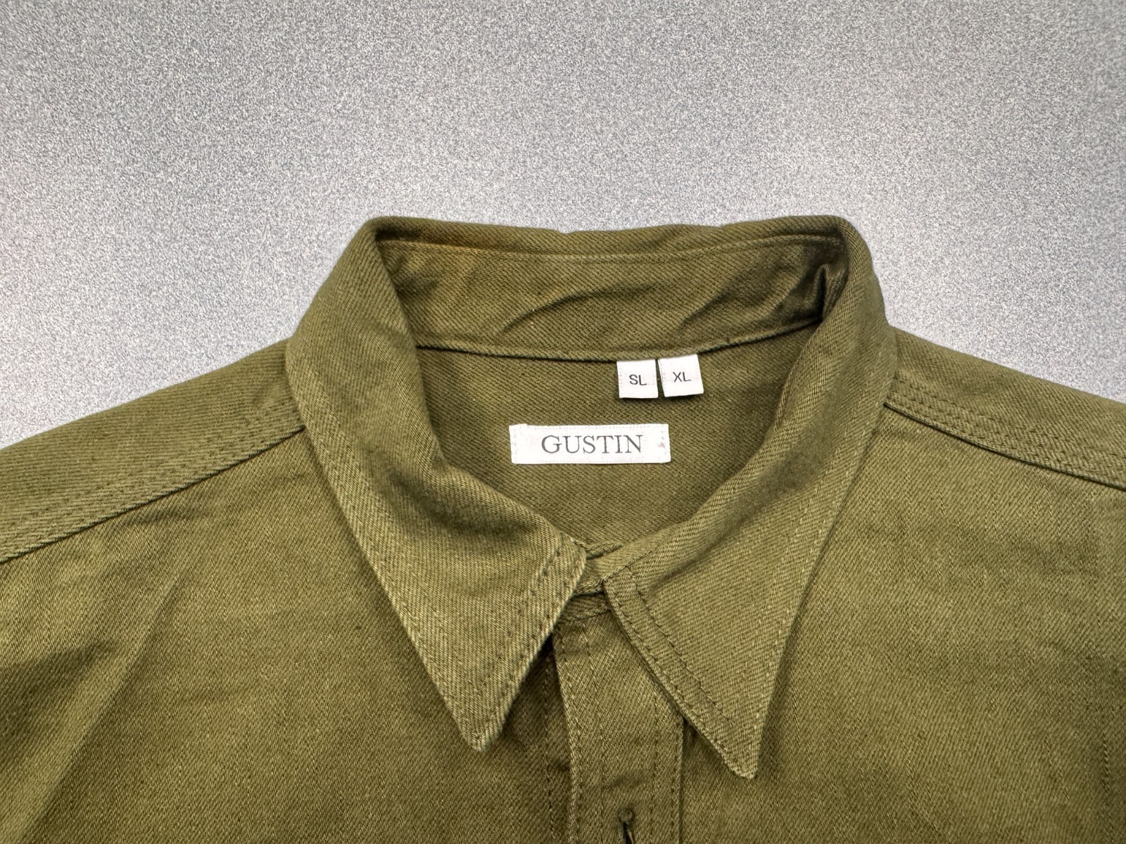 Gustin #40 Japan Olive Workshirt Slim XL