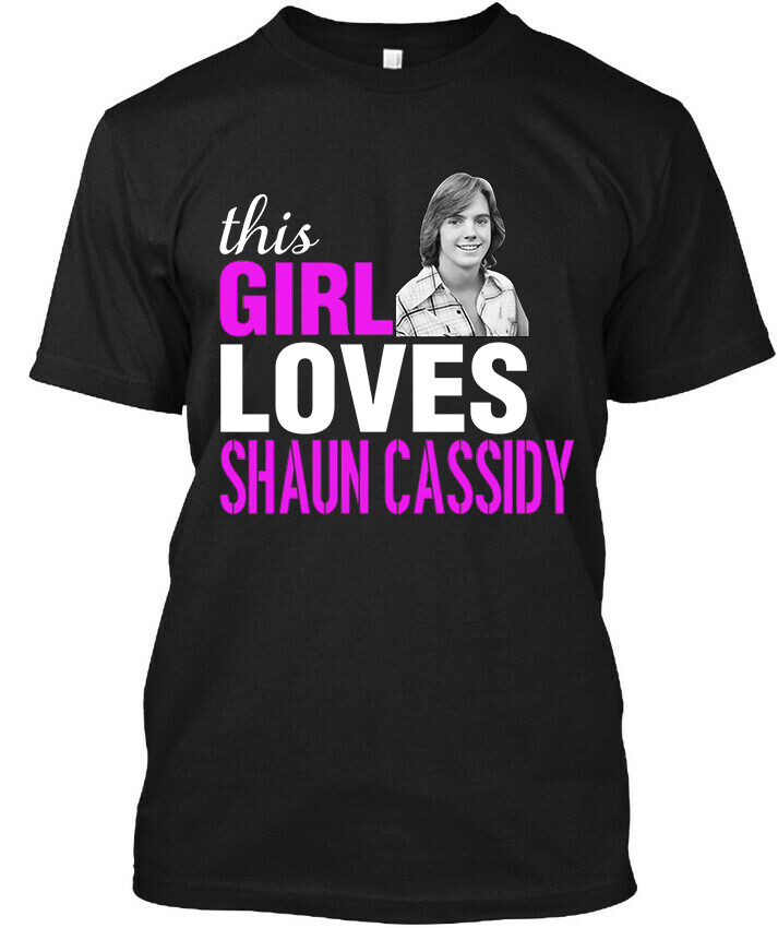 This Girl Loves Shaun Cassidy American Music Logo T-Shirt Size S-5XL
