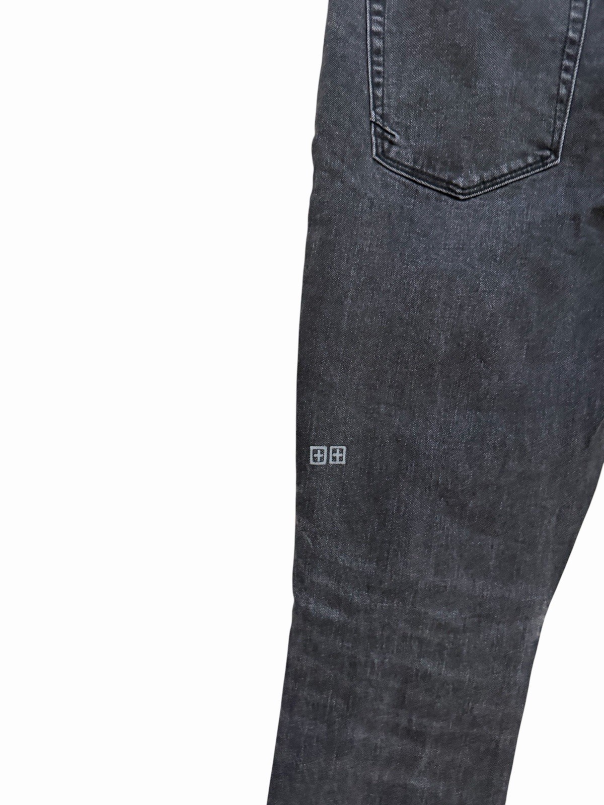 Ksubi Van Winkle Rage Black Skinny Jeans Mens Stretch Denim Size 34×32 (34/32)