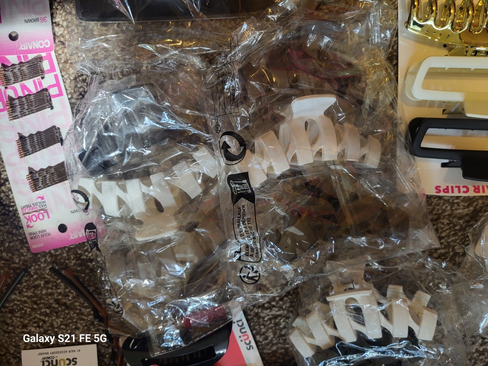 Huge Lot Of Hair Accessories. Over 150 Packs. All New Items. Some Multi Packs.