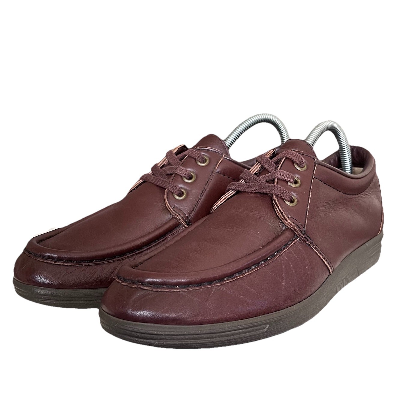 Vintage Red Wing Dunoon 8601-1 Dark Brown Leather Moc Toe Oxfords Sz 9B USA Made
