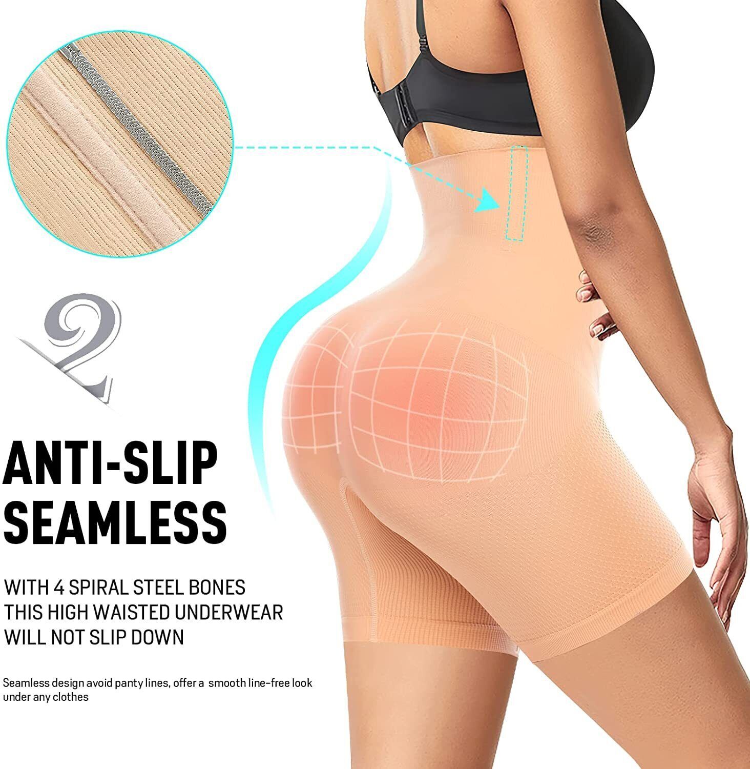 Shapermint Empetua By All Day Every Day High Waisted Shaper Short Sizes: S-4XL