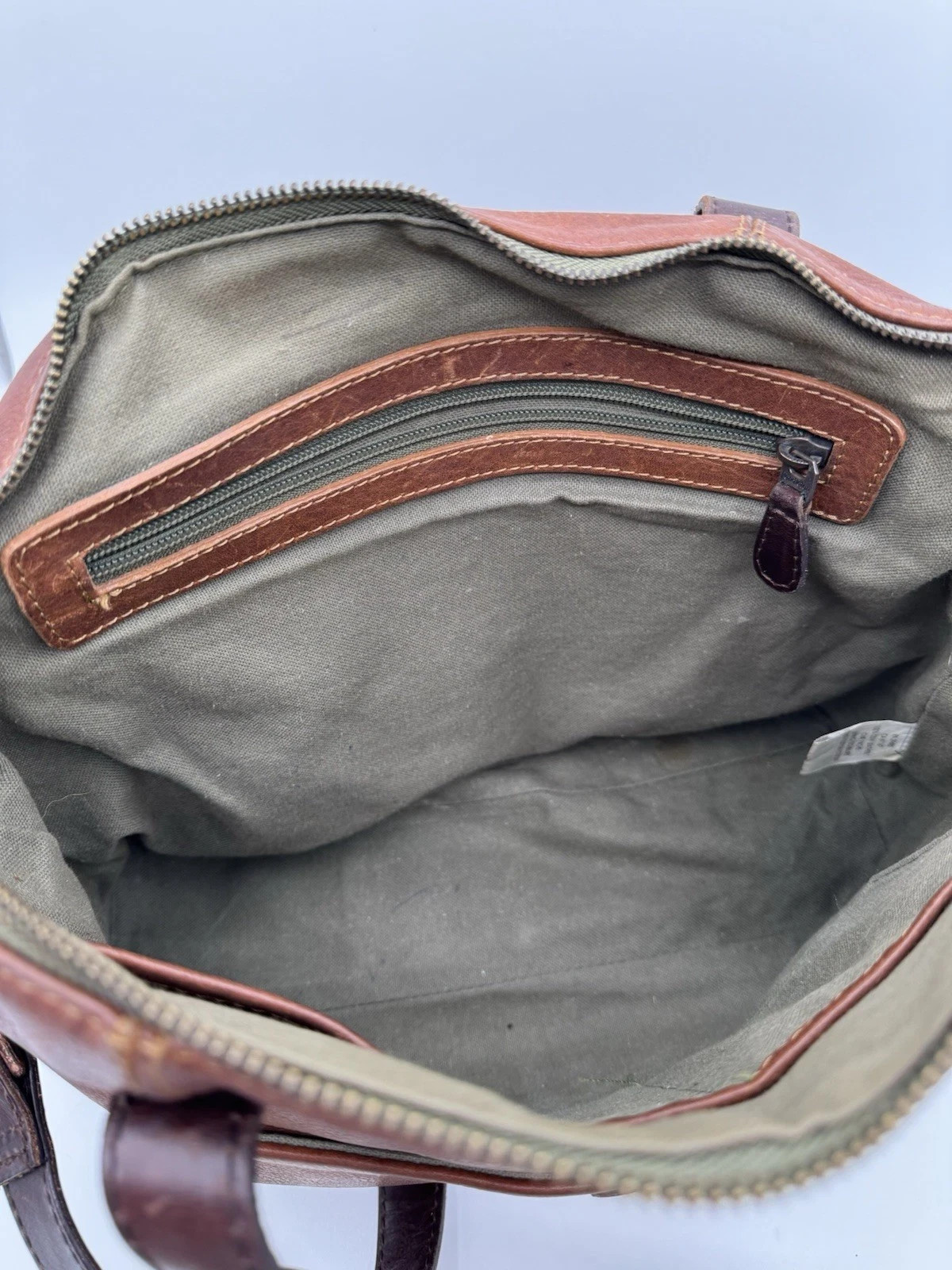Pendleton Brown Leather Tote Bag (NEW)