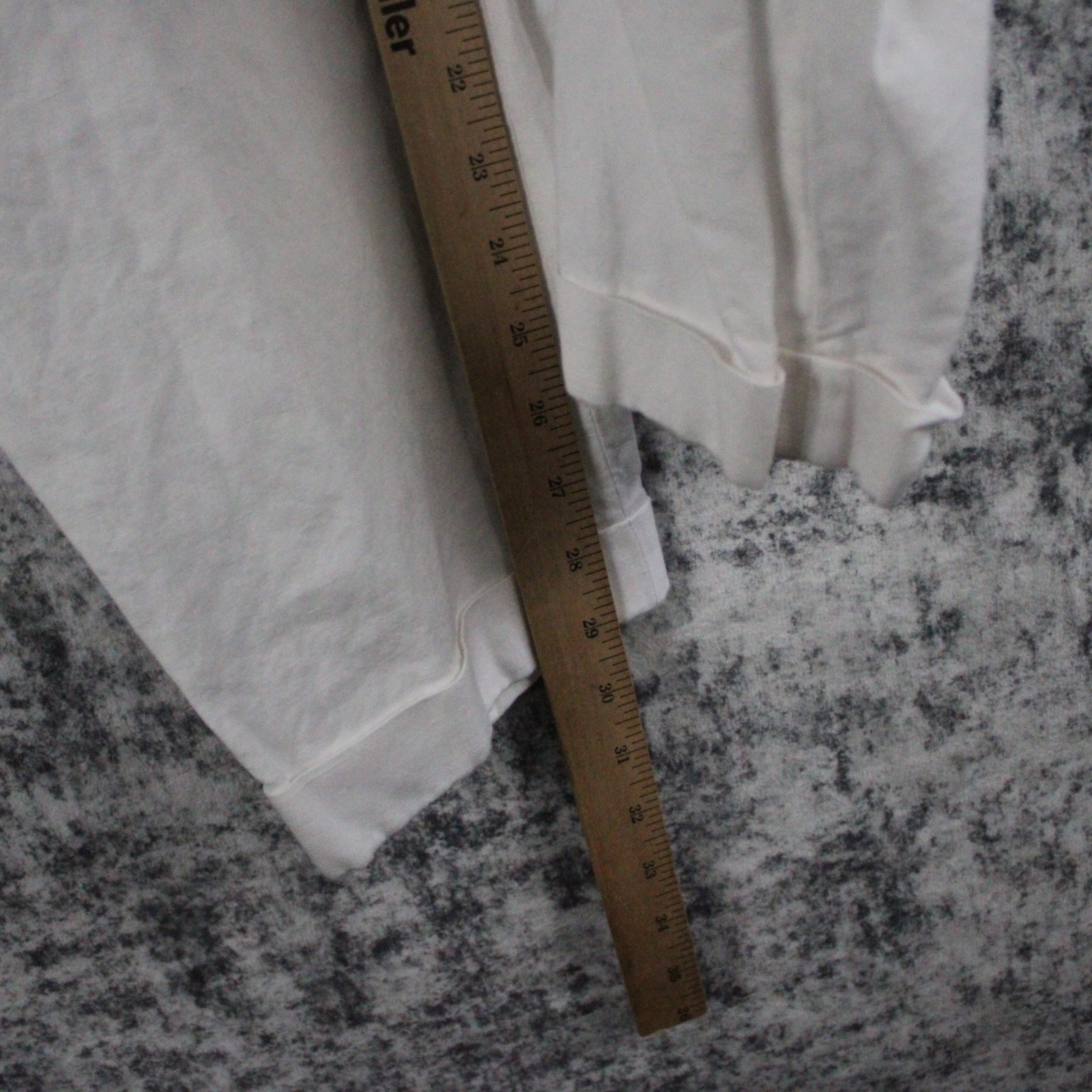 Murano Baird McNutt Linen Pants Mens 46 x 29 Alex Fit White Flat Front Trousers