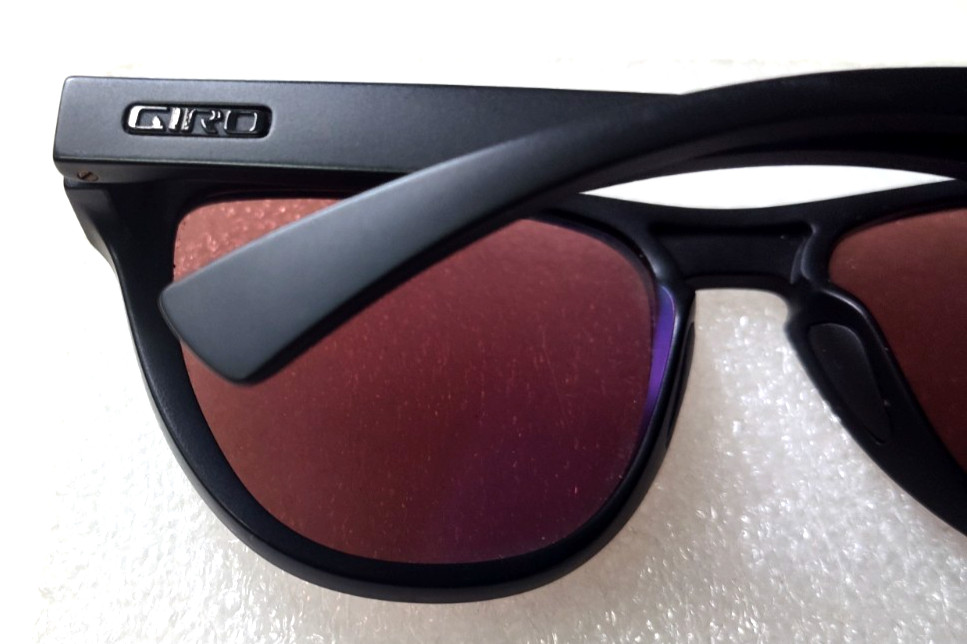 GIRO VIVIO Mens Cycling Sunglasses made in Italy UV400 Black Matted 50-19-140mm