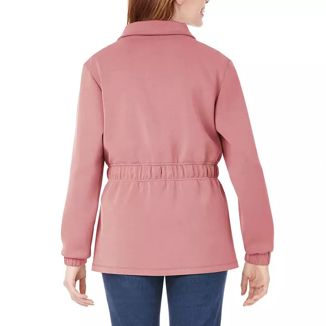 Members Mark Women’s Sandwash Jacket in Pink Size Medium