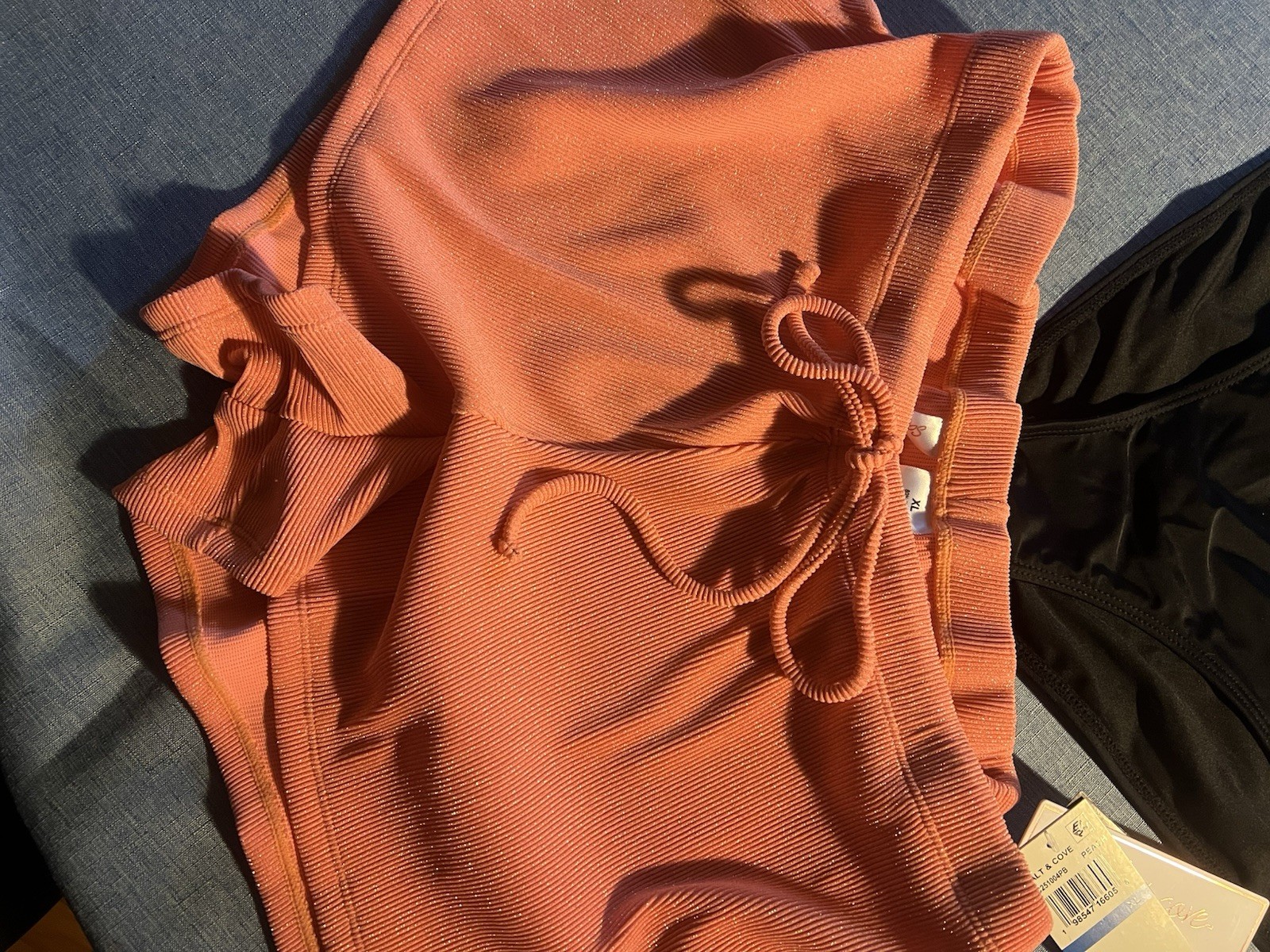 NWT 3 Pieces Sundazed PARADISE PALM Top Sz 36D Zmart Bottom Salt & Cove Shorts