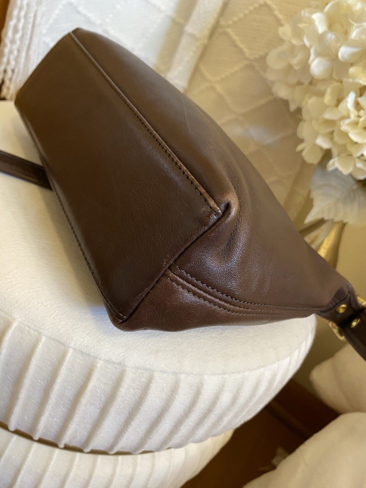 Coach Women’s Legacy Dark Brown Leather Hobo Shoulder Bag Costa Rica 9136 Good!