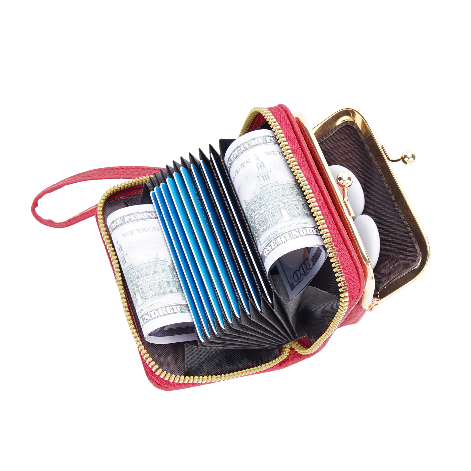 Retro Women Girls Small Wallet Change Coin Purse Hasp Clutch Card Holder Handbag