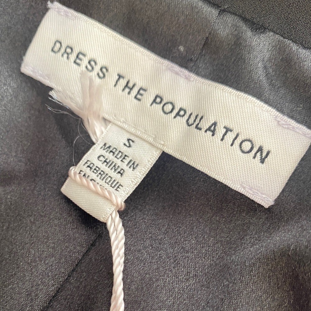 Small NWOT Dress The Population Rya Blazer Dress