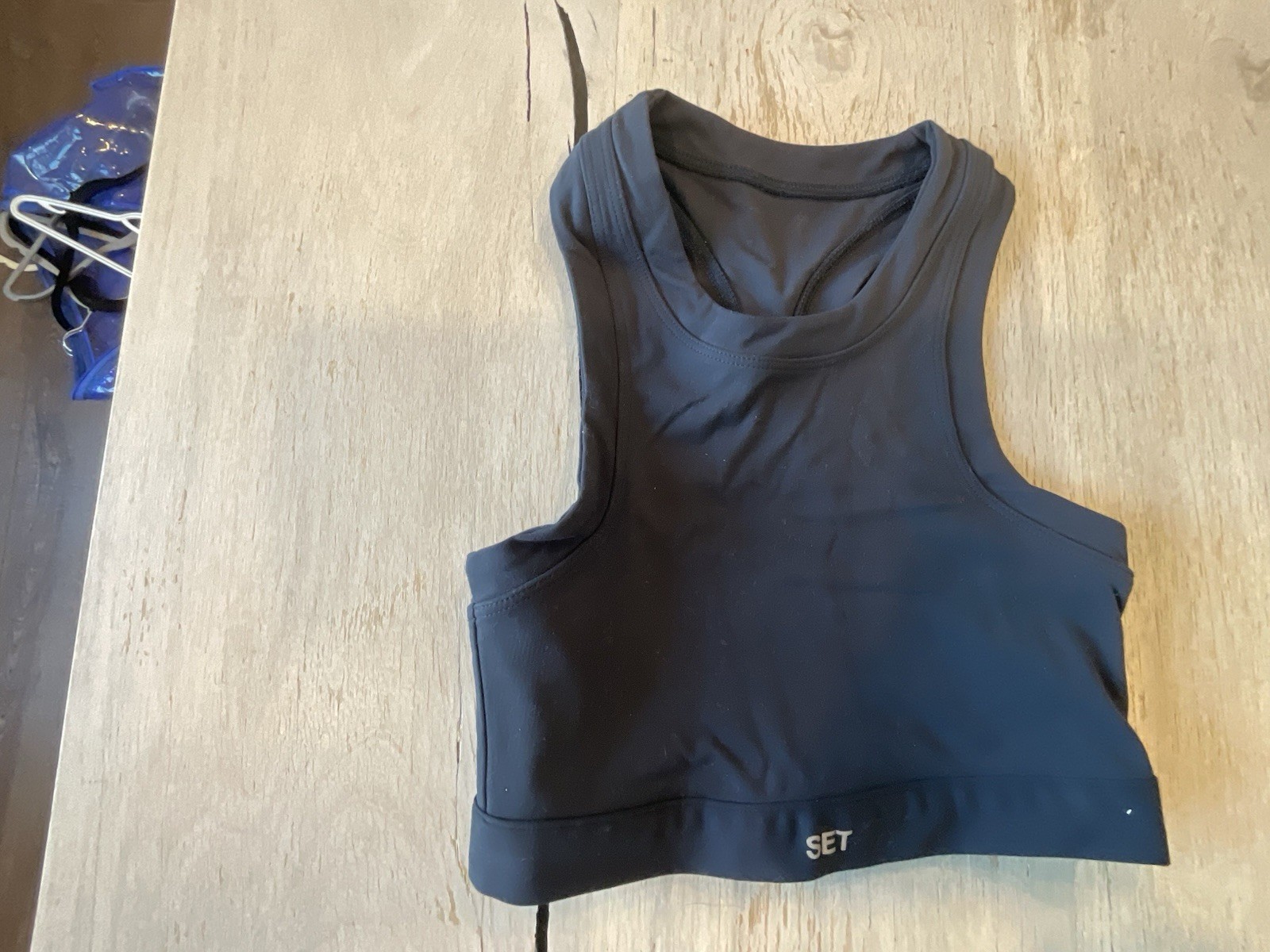 Set Active Sculptflex Gray Black XSmall Leggings And Top