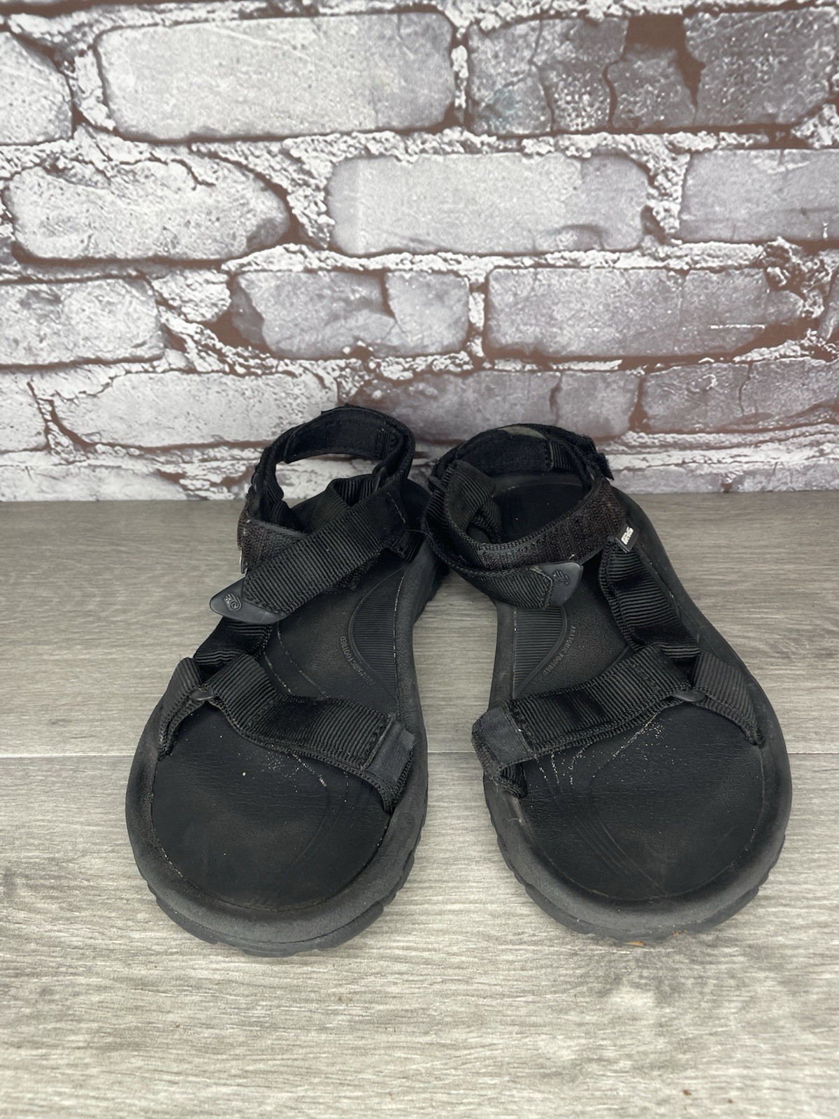 TEVA Hurricane Xlt2 Black EVA Foam Midsole Rugged Rubber Sandals Women 8M US/39