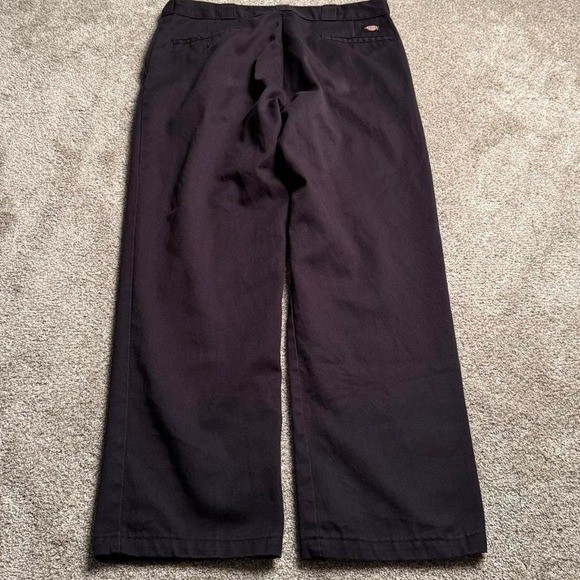BLACK DICKIES 874 ORIGINAL FIT TROUSERS