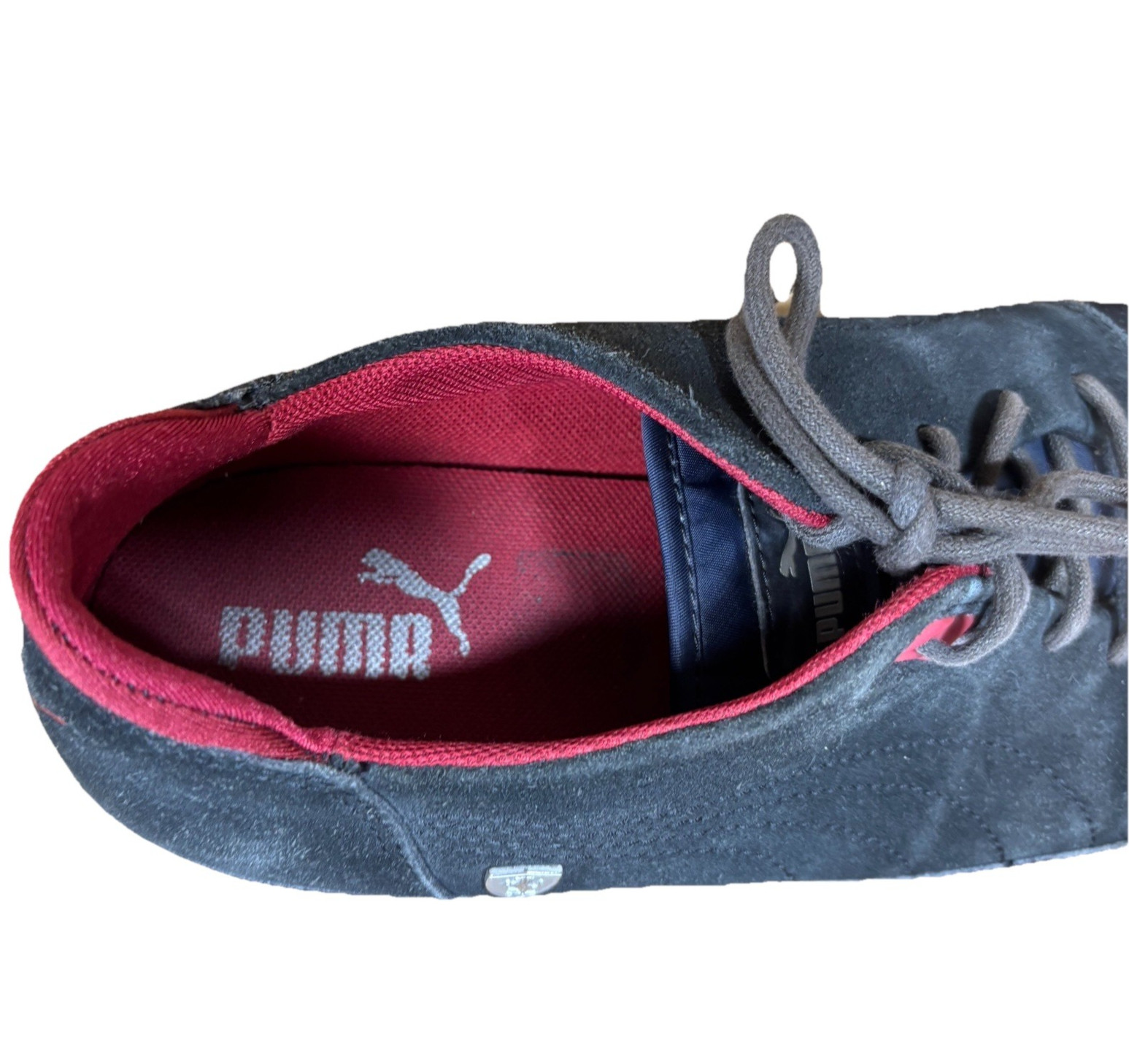 Puma Ferrari Driving Shoes Suede Flexible Scuderia Car Sneakers EU 42.5 Mens 9.5