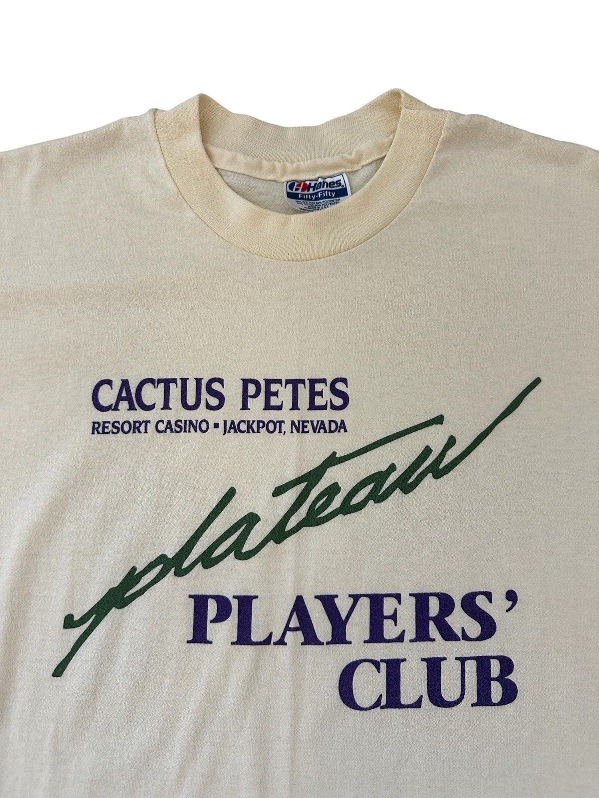 Cactus Petes Casino T Shirt Mens Medium Player’s Club Nevada 90’s
