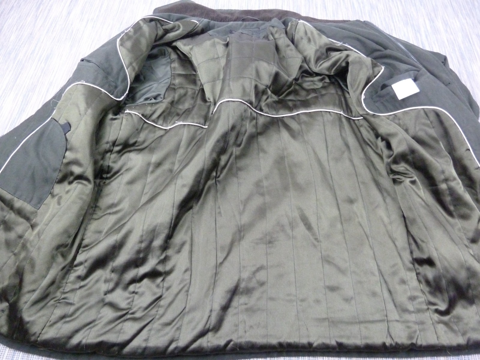 Brooks Taverner Jacket Mens 44R Green Country Coat Cotton Blend Outdoor Casual
