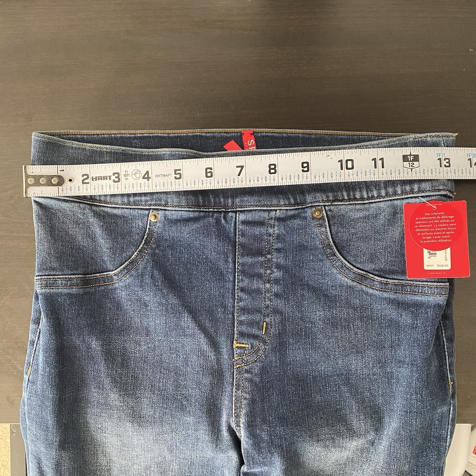 NWT Spanx Pull On Jean Leggings Distressed Size Small