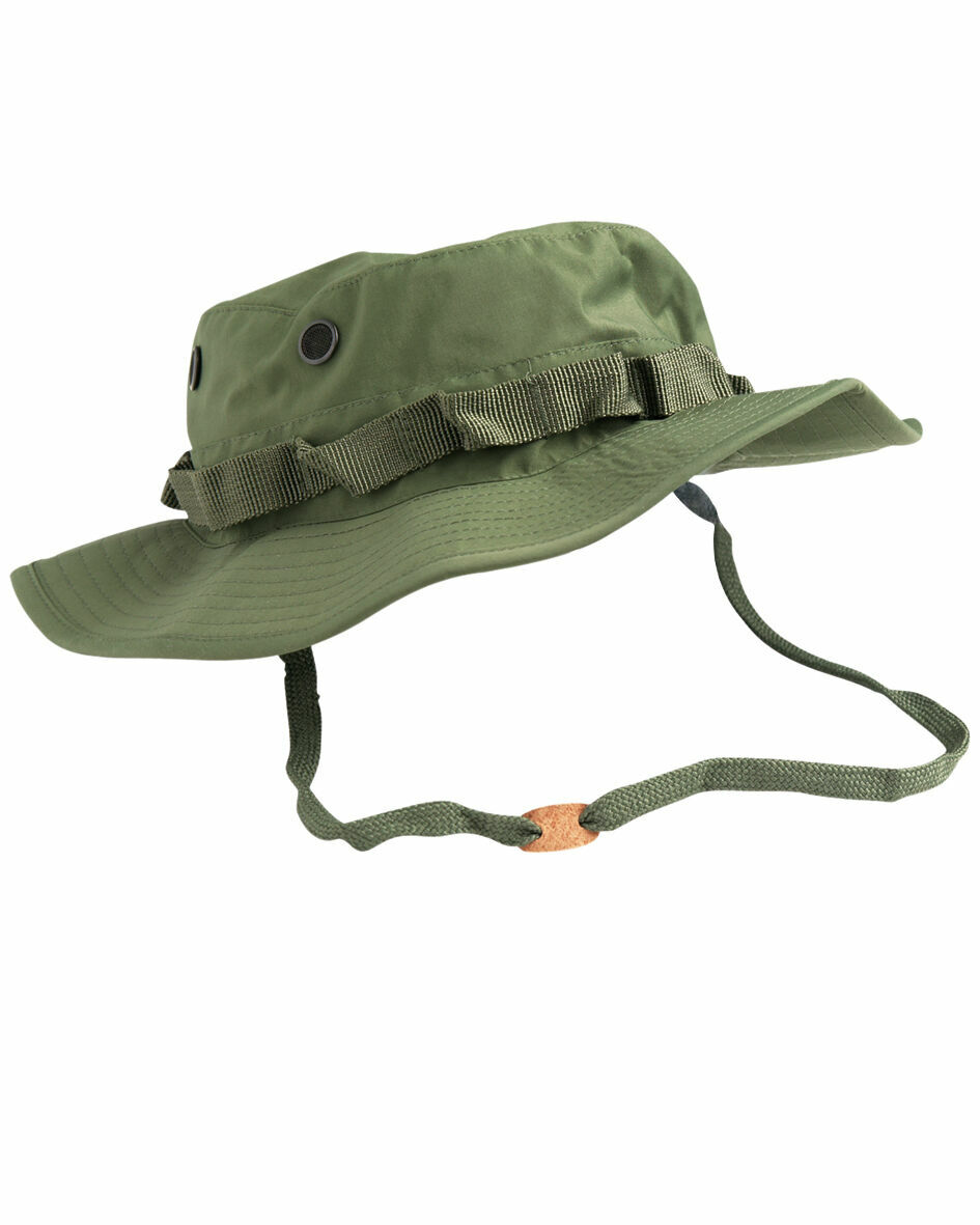 OD Green Jungle Boonie Hat Type II Tropical U.S Military NYCO Ripstop USA Made