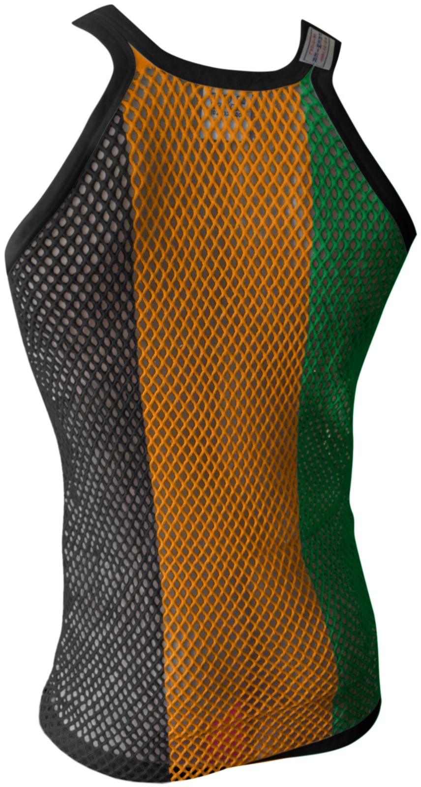 Jamaica String Vest or Mesh Marina In Classic Jamaican Colors Fr Carnivals Party